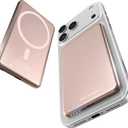 [0.3" Ultra Slim] [Alloy-Made] ULiXWH for Magsafe Portable Charger for iPhone, 2026 Upgrade 5000mAh Fast Charging Magnetic Power Bank, Wireless Battery Pack for iPhone 17 Air 16 15 Pro Max 14 13, Pink