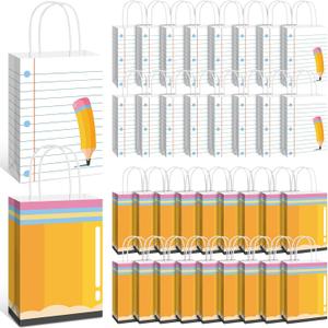 2 x CLIVK 36 Pcs Back to School Gift Bags Teacher Appreciation Gifts Bulk, 1 Count