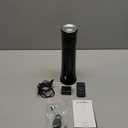 Hotel Scent Diffuser Starter Kit - 1500 Sq Ft Coverage, Premium Plastic Essential Oil Diffuser, Waterless Diffuser for Home, Hotel, Office, 5 Scent Essential Oils Included, Large Room, Black, 11In