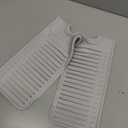 24'' Longer Faucet Mat for Kitchen Sink Splash Guard[7 Slope Fast Self-draining][Snap Lock Fit]Kitchen Sink Faucet Mat Splash Guard Kitchen Sink Area Water Splash Guard Behind Faucet Draining Mat (24" x 5.5", Gray)