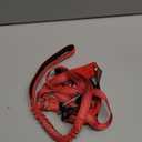 SlowTon No Pull Small Dog Harness and Leash Set, Puppy Soft Vest Harness Neck & Chest Adjustable, Reflective Lightweight Harness & Anti-Twist Pet Lead Combo for Dogs (Red, XS) (B-Red - With Front Clip)