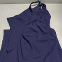 Betsy & Adam Women's Women's Floor-Length, One-Shoulder Dress with Side Ruched Detail, 2