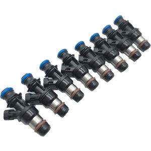 8pcs Fits For Buick Chevy Silverado Suburban 5.3 6.0 V8 Fuel Injector 25317628 17113698 23LB 2Hole