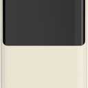Compact and Lightweight Rechargeable Battery Pack, Portable Phone Charger for Android (Off white)