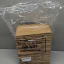 Chinco Paperboard Kraft Food Trays 4 Corner Pop up Food Tray Disposable Foldable Cardboard Movie Night Snack Party Container Box for Holding Drink at Stadiums or Theaters(100 Pieces)