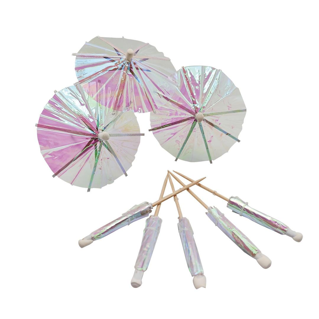 6 x Brite Concepts Party Umbrellas, 1 EA