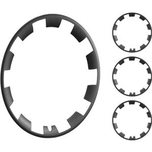 VEVOR Wheel Rim Cover Hubcaps, 20 in, Model Y Fully Fit Hubcap with Snap, Guard Tape & Valve Nozzle Hole, ABS & PC Hubcap with Upgraded Buckle, High Rigidity & Less Wind Drag, Fits for All Weather Use
