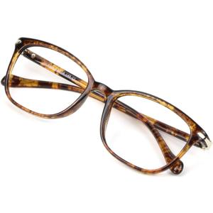 VisionGlobal Blue Light Blocking Glasses for Women Men, Computer Reading, TV Glasses, Stylish Square Frame(Tortoise,+2.50 Magnification)