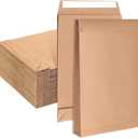 9.4"x13.2" Catalog Envelopes, 25 Pack, Document Envelopes with Self Seal Closure, Heavyweight 28 lb Paper, Self Sealing Envelopes for Mailing, Filing and Organizing, Brown Kraft