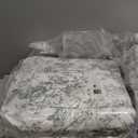 Laura Ashley - King Comforter Set, Premium Cotton Bedding with Matching Shams & Bonus Decorative Pillow, Floral Home Decor, Oeko-Tex Certified (Roses Gold, King) (Full/Queen, Toile Delight Green)