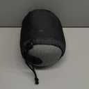 Travel Neck Pillows, 100% Memory Foam Filling, Travel Pillows for Airplanes, Compact and Ergonomic Design, Best for Sleeping Plane Train Travel Essentials (Light Grey)