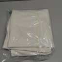 Cream Colored Room Darkening Curtains 80 Inch Length for Bedroom Closet Door,Light Blocking Cold Block Velvet Accordion Doors Interior Back Tab Rod Pocket Single Panel Curtain for Doorway Living (38"W x 80"L (Pack of 1), Ivory)