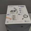 Cuisinart Soho 1-Liter Double Wall Electric Hot Water Kettle, Tea Kettle with Stainless Steel Interior, One Touch Operation to Boil Water for Tea, Hot Cocoa, or Instant Oatmeal, CK-10TR, Truffle