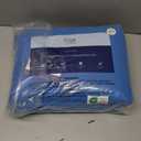 CGK Unlimited King Size Sheets - Cooling & Breathable Sheets - 60% Polyester, 40% Rayon Derived from Bamboo - Super Soft & Comfy for Hot Sleepers to Stay Cool, Fits King Sized Bed (King, Denim Blue)