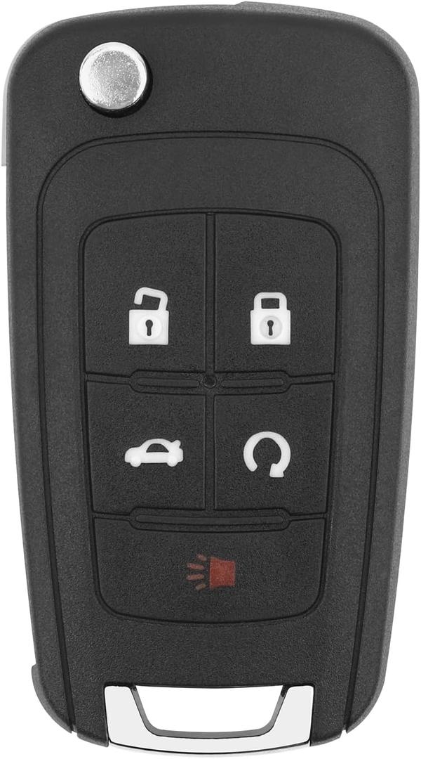 Key Fob Replacement for 2014-2019 Buick Encore/ 10-12 Allure/ 10-16 Lacrosse/ 11-17 Regal/ 12-17 Verano/ 10-19 Chevy Equinox Camaro/ 11-16 Cruze Malibu/ 14-19 Impala/ 12-17 Sonic car Keyless