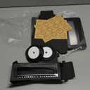 Honoson 24 Pcs Tumbler Gift Box with Ribbon for Sublimation Glass Exhibition Boxes Transparent for 12oz 16oz 20oz Drinking Cup Glasses Jars Mug Can Blanks (Black)