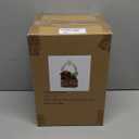 Vipush Christmas Manger Nativity Scene Decoration with LED Lights - Exquisite Holiday Display Featuring Mary, Joseph, Baby Jesus, and More