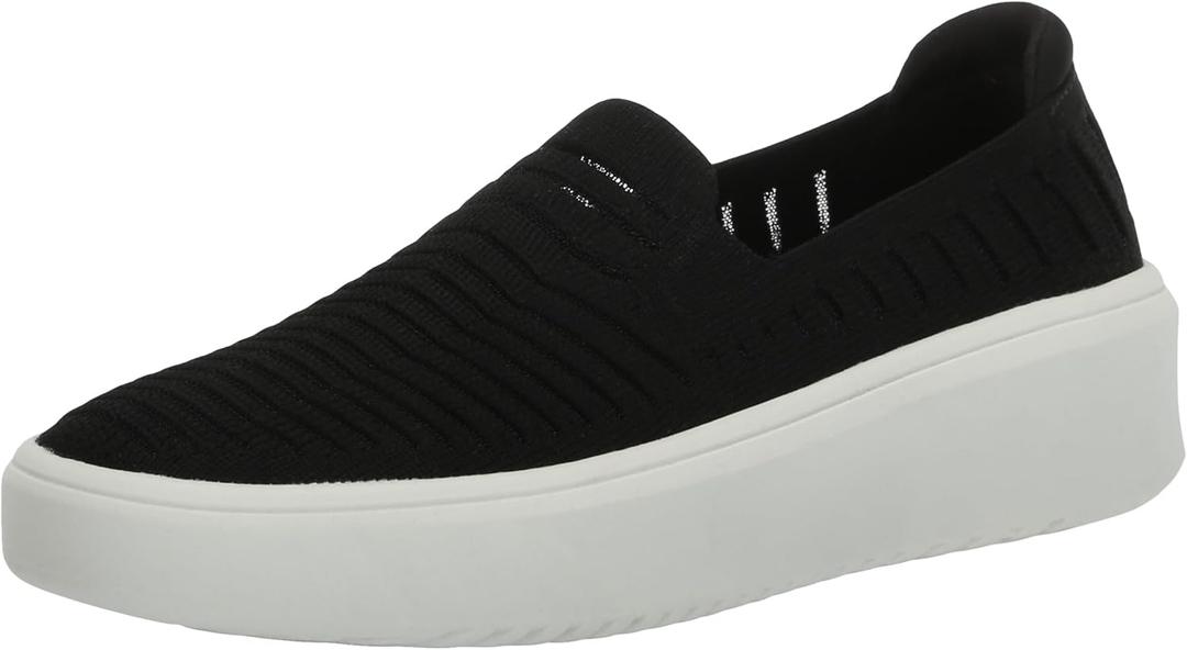 Skechers Women's Court Break-Heat Breaker Sneaker (10, Black)