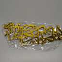 Novabright Eid Al Adha Hanging Decoration Bismillah Islamic Wall Art Arabic Calligraphy Wall Decor Wooden Quran Verse Eid Mubarak Islamic Gift Housewarming Spiritual Gift Muslim Home Decor(Gold)