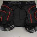 Bikewa Men's Cycling Underwear with Anti-Slip Leg Grips 4D Padded Bike Shorts MTB Liner for Bicycle Biking Riding M