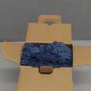 MIULEE Pack of 2 Corduroy Decorative Throw Pillow Covers 18x18 Inch Soft Boho Striped Pillow Covers Modern Farmhouse Home Decor for Summer Coastal Sofa Living Room Couch Bed Blue