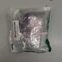 Scrunchie Watch Band 20mm for Women Compatible with Samsung Galaxy Watch Active 2 44mm 40mm/Active 40mm/Galaxy Watch 3 41mm/Galaxy Watch 42mm/Galaxy Watch 4 44mm 40mm/Galaxy watch 5 44mm 40mm/Pro 45mm (Small-Size, A(Gray/Black/Pink/Purple/White))