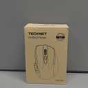 TECKNET Wireless Mouse, 2.4G Ergonomic Optical Mouse, Computer Mouse for Laptop, PC, Computer, Chromebook, Notebook, 6 Buttons, 24 Months Battery Life, 2600 DPI, 5 Adjustment Levels - Black