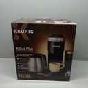 Keurig K-Duo Plus Single Serve & Carafe Coffee Maker, Multi-Position 60oz Removable Reservoir, Programmable Auto Brew Carafe, Black