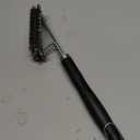 GRILLART Grill Brush and Scraper, Extra Strong BBQ Cleaner Accessories, Safe Wire Bristles Barbecue Triple Scrubbers Cleaning Brush for Gas/Charcoal Grilling Grates, Wizard Tool BR-8115