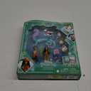 Mattel Disney Princess Toys, Raya Classic Storybook Set with 7 Characters Including Raya, Human Sisu & Dragon Sisu Small Dolls, Inspired by the Movie