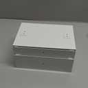 SEHAUSEU Double Toilet Paper Holder with Shelf,Two Drawers for More Capacity,Toilet Paper Holder Wall Mount Fits for Bathroom Wipes Storage,Flushable Rustproof SelfAdhesive (White)