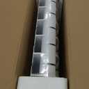 Quiet Energy Saving Hot Water Radiator, 8-Panel Wall-Mounted Aluminum Radiator Heater for Kitchen, Bathroom and Bedroom