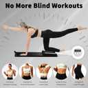 Pilates Board - Pilates Reformer Set, Multi-Purpose Foldable Pilates Reformer Board for Home,11 in 1 Pilates Equipment