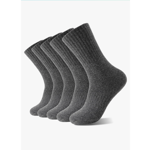 Sandsuced 4 Pack Merino Wool Hiking Socks for Women Warm Winter Thick Thermal Cozy Boot Work Soft Ladies Socks