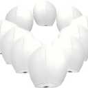 Paper Lanterns 12 Pack White,Easy to Use, Paper Lanterns were The Highlight of Party,Lantern each package is equipped with operating instructions.