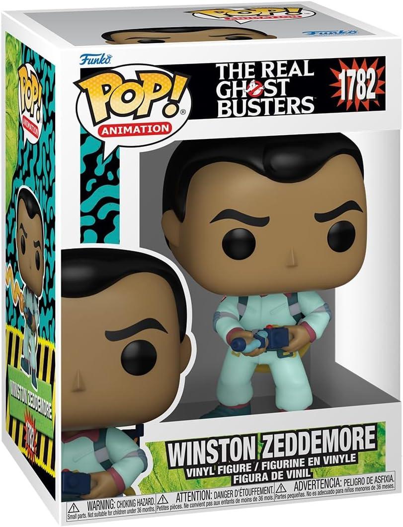 Funko Pop Animation: The Real Ghostbusters - Winston Zeddemore - Collectable Vinyl Figure - Gift Idea - Official Merchandise - Toys for Kids & Adults - Comedy Fans - Model Figure for Collectors