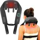 Neck and Back Massager for Cervical Pain Relief/Body Massager for Body Aches and Pains Relief, Electric Wearable 5D Cervical Neck Massager for Neck, Back, Shoulders, Waist and Legs.