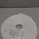 Jadaol Cat 8 Ethernet Cable 150ft (45.72m), 40Gbps 2000MHz Flat S/FTP LAN Patch Cable, High-Speed Cat8 Network Cable for Router, Modem, Switch, Gaming Consoles, PC, Smart TV & Streaming Devices, White