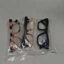 CCVOO Oprah Style Reading Glasses for Women, Stylish Eyeglasses, Blue Light Readers for Women, Cheaters, (A1 Mix)