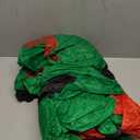 7FT Christmas Inflatable Santa Decorations, Santa on Treadmill with Dumbbells, Funny Fitness Santa Outdoor Blow Up Yard Decoration with Built-in LED Lights for Holiday Garden, Lawn, Patio