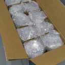 FOCUSLINE 100 Pack Plastic Champagne Flutes, 4.5 Oz Gold Rim Plastic Champagne Glasses, Disposable Clear Toasting Glasses Recyclable Champagne Cups for Wedding Party