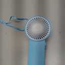 Sumind 12 Pcs Small Personal Portable Fan Mini Handheld Bulk 1 Speed Electric Cute Battery Powered for Neck Lash Makeup Women Men Travel Camping Indoor Outdoor Summer (Blue)