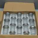 VERONES Mason Jars 6 OZ, 30 PACK 6oz Mason jars Canning Jars Jelly Jars With Lids, Ideal for Jam, Honey, Wedding Favors, Shower Favors