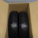 1PZ 4.00-6 Flat Free Tire and Wheel 13 Inch Solid Garden Wheelbarrow Tires 300Lbs with 5/8" & 3/4" Axle Hole 1"-3.5" Hub for Garden Cart Wheelbarrow Hand Truck for Home Farm