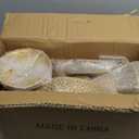 Peohud 10 Pieces Gold Cake Stand, Metal Round Cupcake Tower, Decorative Dessert Fruit Candy Display Plate for Wedding, Anniversary, Birthday Party, Celebration, Outdoor