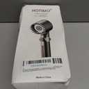 Filtered Shower Head with Handheld - High Pressure 3 Spray Modes Showerhead with Filters, 12 Replaceable Water Softener Filters for Hard Water | Ion Drops Shower Head with 75" Anti-Burst Hose (Gray)