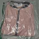 Zeagoo Women's Bomber Jacket Casual Coat Zip Up Spring Fall Clothes with Pockets S-XXL (Pink, L)
