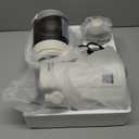 Juicer Machines, 2-in-1 Cold Press Juicer for Juice & Sorbet, suit for Vegetable and Fruit with 5-Inch Wide Chute, Powerful Masticating/High-Yield High Nutrients/Rev Mode/Easier Clean (White)