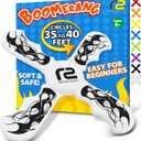 Boomerang for Kids - It Really Does Fly Back - Fun & Easy to Use Toy for Boys & Girls - Soft Foam Design Allows for Safe Play & Great Beginner Toy Gift Idea for Boys - Birthday Gift Ideas Stuffers, Medium, Small