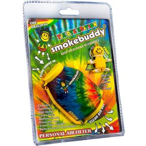 Smoke Buddy Tie Die Yellow/Orange Assorted Personal Air Filter